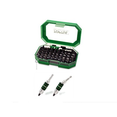 Набор бит 1/4" 35шт. с поворотным магнитным держателем TOPTUL (GACW3501) Набор бит 1/4" 35шт. с поворотным магнитным держателем TOPTUL (GACW3501)