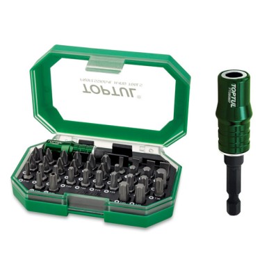 Набор бит 1/4" 35шт. с магнитным держателем TOPTUL (GACW3502) Набор бит 1/4" 35шт. с магнитным держателем TOPTUL (GACW3502)