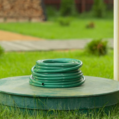 Набор поливочный, шланг 1/2", 15 м, 7 режимов пистолет, соединитель, адаптер Palisad