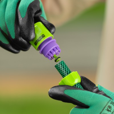 Набор поливочный, шланг 1/2", 15 м, 7 режимов пистолет, соединитель, адаптер Palisad