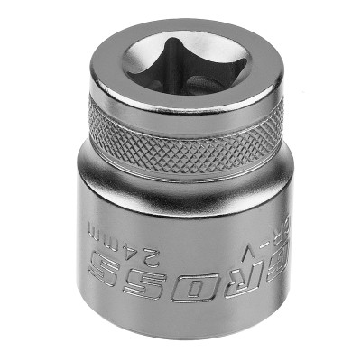 Набор торцевых головок, трещотка 120 зубьев, 1/2", 1/4", CrV, 41 предмет Gross Набор торцевых головок, трещотка 120 зубьев, 1/2", 1/4", CrV, 41 предмет Gross