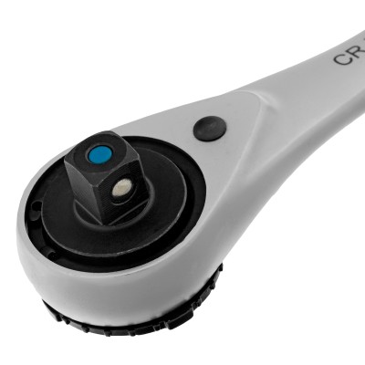 Набор торцевых головок, трещотка 120 зубьев, 1/2",3/8”, CrV, 36 предметов Gross