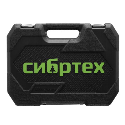 Набор инструментов, 1/2", 1/4", 108 предметов// Сибртех Набор инструментов, 1/2", 1/4", 108 предметов// Сибртех