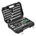 Набор инструментов, 1/2", 1/4", пластиковый кейс, 82 предмета Сибртех