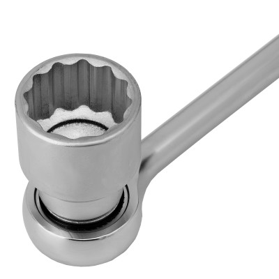 Набор торцевых головок 3/4", головки 19 х 50 мм, 20 предметов, в метал. боксе Matrix Набор торцевых головок 3/4", головки 19 х 50 мм, 20 предметов, в метал. боксе Matrix