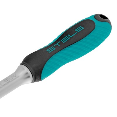 Набор торцевых головок с трещоткой, 1/4", 18 предметов Stels