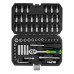 Набор инструментов, 1/4", пластиковый кейс 56 предметов Сибртех