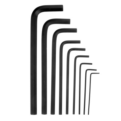 Набор ключей имбусовых HEX, 2.0-12 мм, CrV, 9 шт, удлиненные Matrix Набор ключей имбусовых HEX, 2.0-12 мм, CrV, 9 шт, удлиненные Matrix