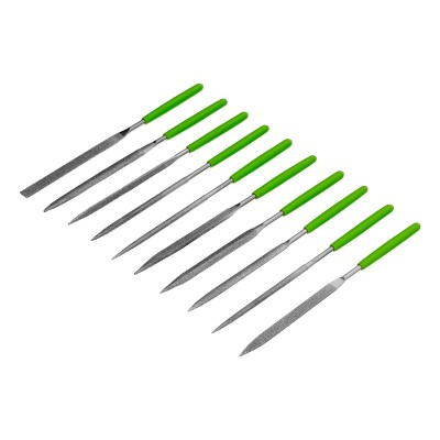 Набор надфилей алмазных 140 х 70 х 3 мм, 10 шт Сибртех Набор надфилей алмазных 140 х 70 х 3 мм, 10 шт Сибртех