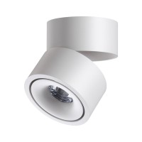 358774 OVER NT21 364 белый Светильник накладной светодиодный IP20 LED 15W 4000K 1300Лм 100-265V GRODA