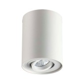 3564/1C HIGHTECH ODL18 279 белый Потолочный накладной светильник IP20 GU10 1*50W 220V PILLARON