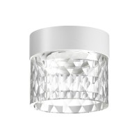 358997 OVER NT23 332 белый Светильник накладной светодиодный IP20 LED 4000K 10W 85-265V AURA