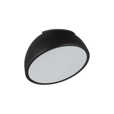 7658/11L MITRA LED SN 084 Светильник пластик/белый/черный LED 11Вт 4000K D200 IP20 PLUTO BLACK