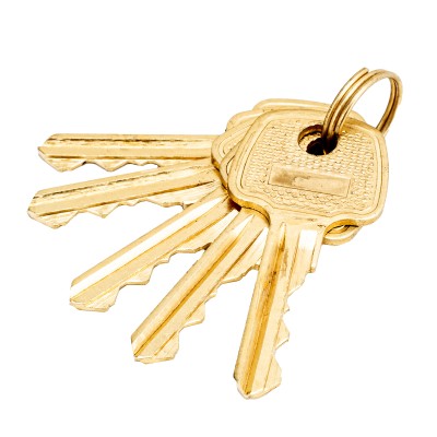 Замок накладной ЗН-5, цилиндровый Сибртех