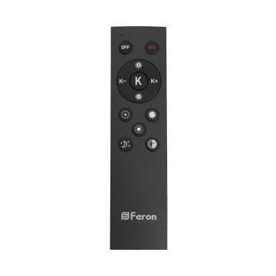 Светодиодный управляемый светильник Feron AL6230 “Simple matte” тарелка 80W 3000К-6500K белый 48072