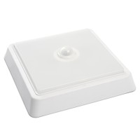 Светильник светодиодный с ИК-датчиком Feron AL3023 в пластиковом корпусе 15W 4000K IP20 белый 41800 Светильник светодиодный с ИК-датчиком Feron AL3023 в пластиковом корпусе 15W 4000K IP20 белый 41800