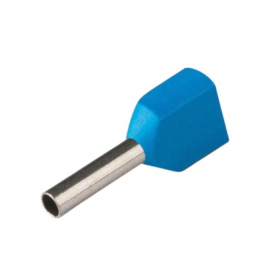 LD406-7508 Наконечник штыревой втулочный изолированный НШВИ(2) 0,75-8 (DIY упаковка 25 шт) 50406