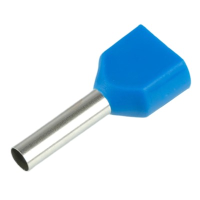 LD406-7508 Наконечник штыревой втулочный изолированный НШВИ(2) 0,75-8 (упаковка 100 шт) 50383