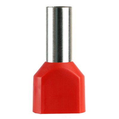 LD406-1014 Наконечник штыревой втулочный изолированный НШВИ(2) 10-14 (упаковка 100 шт) 50393