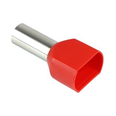 LD406-1014 Наконечник штыревой втулочный изолированный НШВИ(2) 10-14 (упаковка 100 шт) 50393