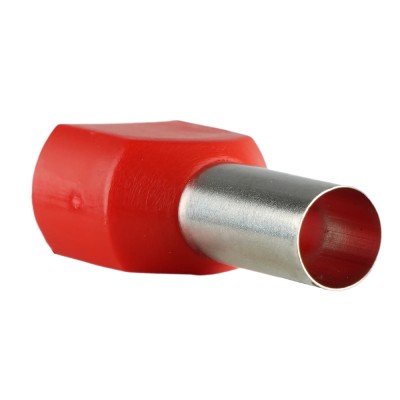 LD406-1014 Наконечник штыревой втулочный изолированный НШВИ(2) 10-14 (упаковка 100 шт) 50393