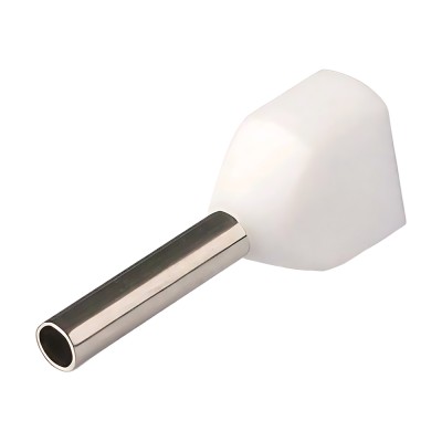 LD406-0508 Наконечник штыревой втулочный изолированный НШВИ(2) 0,5-8 (DIY упаковка 25 шт) 50401