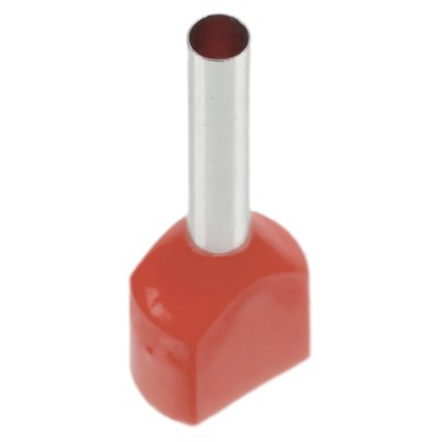 LD406-1010 Наконечник штыревой втулочный изолированный НШВИ(2) 1,0-10 (упаковка 100 шт) 50386