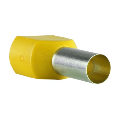 LD406-6014 Наконечник штыревой втулочный изолированный НШВИ(2) 6,0-14 (упаковка 100 шт) 50392