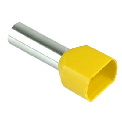 LD406-6014 Наконечник штыревой втулочный изолированный НШВИ(2) 6,0-14 (упаковка 100 шт) 50392