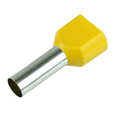 LD406-6014 Наконечник штыревой втулочный изолированный НШВИ(2) 6,0-14 (упаковка 100 шт) 50392