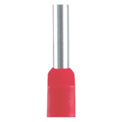 LD406-1008 Наконечник штыревой втулочный изолированный НШВИ(2) 1,0-8 (упаковка 100 шт) 50385