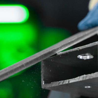 Напильник плоский, 200 мм, деревянная ручка Сибртех