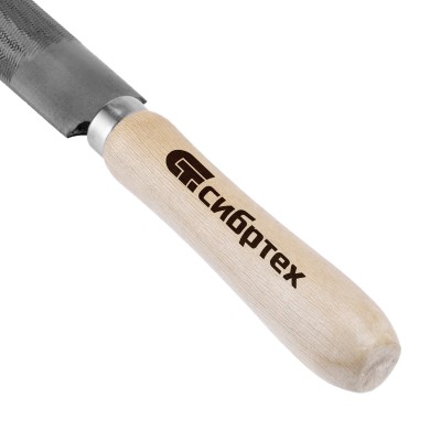 Напильник полукруглый, 300 мм, деревянная ручка Сибртех Напильник полукруглый, 300 мм, деревянная ручка Сибртех