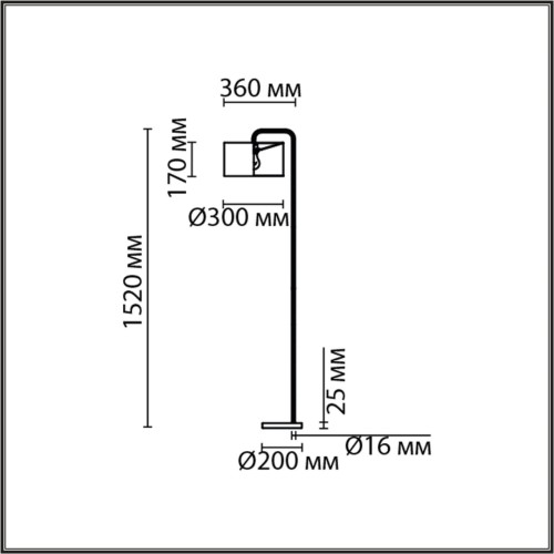 8073/1F NEOCLASSI LN25 золото/бордовый, металл/камень/текстиль Торшер E27 1*60W 220V VELVETA Lumion