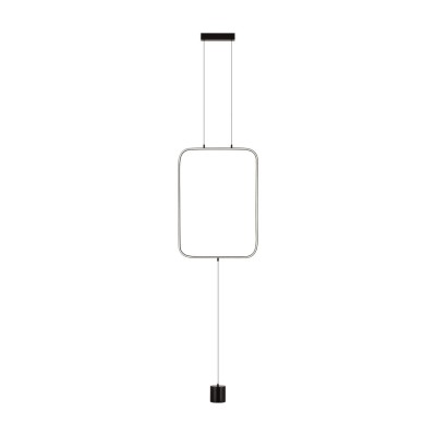 7022/27FLA HIGHTECH ODL25 247 Напольный светильник черный/металл/акрил IP20 LED 3000K 220V TEO