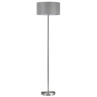 8251/2F MODERNI LN25 000 никель/серый, металл/текстиль Торшер Е27 2*60W 220V NIKKI