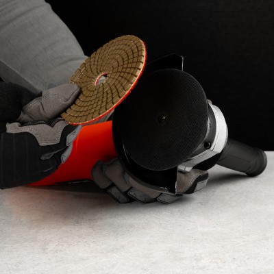 Насадка резиновая для АГШК с липучкой, 100 мм, посадка M14 Matrix Насадка резиновая для АГШК с липучкой, 100 мм, посадка M14 Matrix