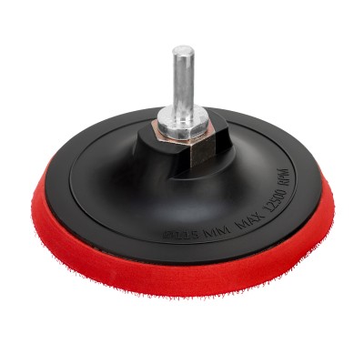 Насадка для дрели и УШМ с липучкой, 115 мм Matrix Насадка для дрели и УШМ с липучкой, 115 мм Matrix