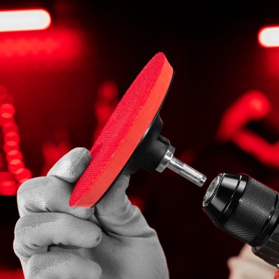 Насадка для дрели и УШМ с липучкой, 115 мм Matrix