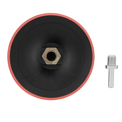 Насадка для дрели и УШМ с липучкой, 125 мм Matrix Насадка для дрели и УШМ с липучкой, 125 мм Matrix