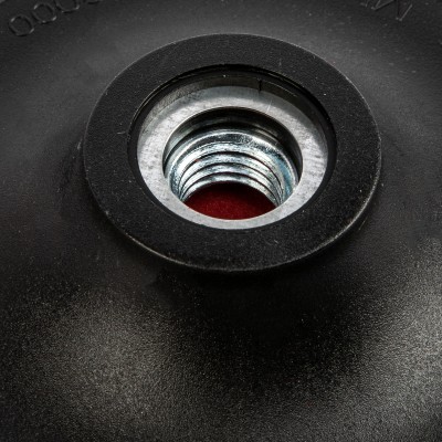 Насадка для дрели и УШМ с липучкой, 125 мм, с адаптером c М14 на d8 Сибртех Насадка для дрели и УШМ с липучкой, 125 мм, с адаптером c М14 на d8 Сибртех