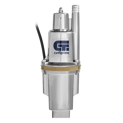 Вибрационный насос СВН300-40, верхний забор, 300 Вт, напор 75 м, 1200 л/ч, кабель 40 м Сибртех