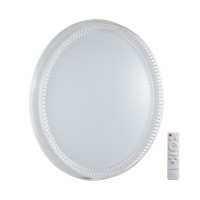 7643/EL COLOR SN 146 Светильник пластик/белый/прозрачный LED 70Вт 3000-6000К D505 IP43 пульт ДУ DEPAX