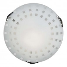 162/K GLASSI SN 106 Светильник стекло/белое E27 2*60Вт D300 QUADRO WHITE СОНЕКС