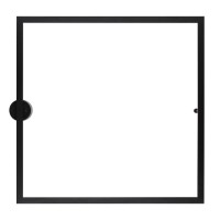 4385/24WL HIGHTECH ODL23 309 черный/металл Настенный светильник IP20 RGB динамическая подсветка ПДУ в комплекте LED 24W 3000K OMEN