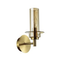 6554/1W CLASSI LN25 27 бронза/коньячный/металл/стекло Бра E14 1*40W 220V MADONNA 6554/1W CLASSI LN25 27 бронза/коньячный/металл/стекло Бра E14 1*40W 220V MADONNA