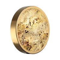 5079/24L L-VISION ODL24 535 зол./серо-беж./металл/натур.камень/акрил Настенный светильник с переключ.цветов.темпер. LED 24W 3000К/4000K/6000K BERGI 5079/24L L-VISION ODL24 535 зол./серо-беж./металл/натур.камень/акрил Настенный светильник с переключ.цветов.темпер. LED 24W 3000К/4000K/6000K BERGI