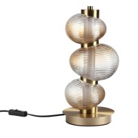 5095/12TL L-VISION ODL25 417 латунный/янтарный градиент/металл/стекло Настольная лампа LED 12W 4000K 1351Лм BRUCO 5095/12TL L-VISION ODL25 417 латунный/янтарный градиент/металл/стекло Настольная лампа LED 12W 4000K 1351Лм BRUCO