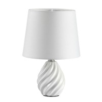 8143/1T MODERNI LN25 000 белый, керамика/текстиль Настольная лампа Е27 1*60W 220V KEILA 8143/1T MODERNI LN25 000 белый, керамика/текстиль Настольная лампа Е27 1*60W 220V KEILA