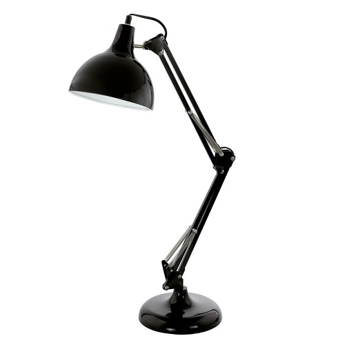 94697 Настольная лампа BORGILLIO, 1X40W (E27), основа ?190, Н710, сталь, черный Eglo